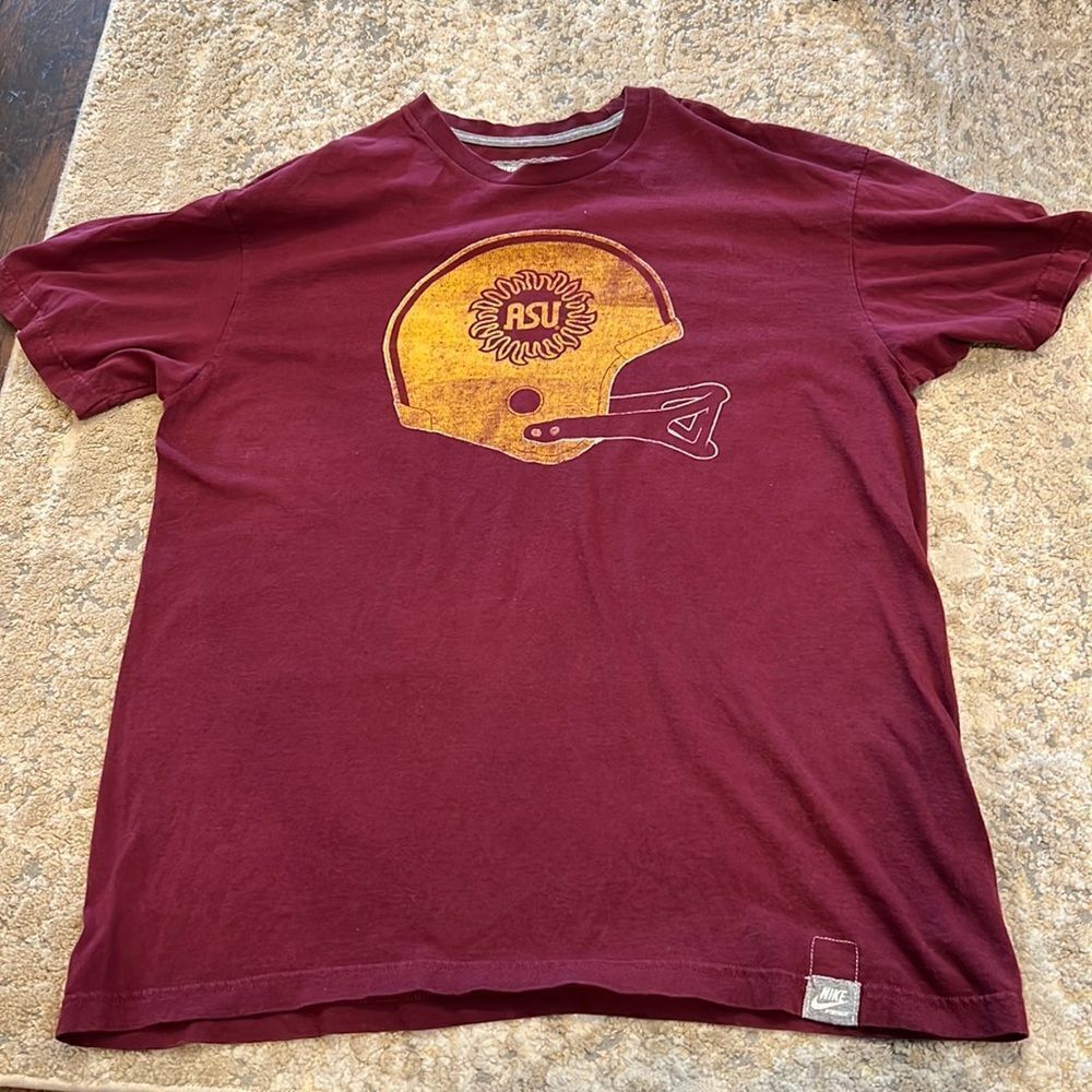 Vintage Nike ASU Sun Devils Dark T-Shirt size L GUC